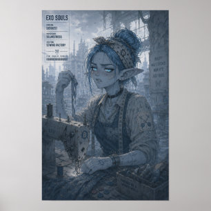 Ekel / Näherin / Nähfabrik Poster