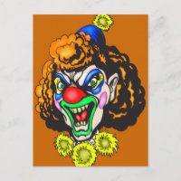 ekelhaft böser Clown