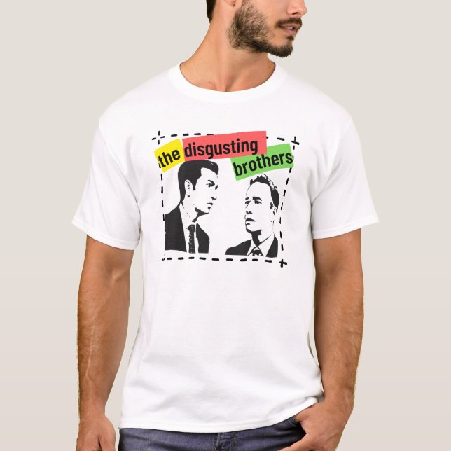 ekelhafte Brüder T-Shirt (Vorderseite)