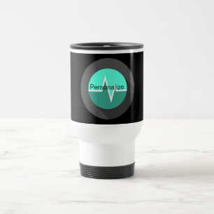 EKG ligne verte Voyage médical mug