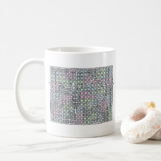 EKG Maze-Tasse Kaffeetasse
