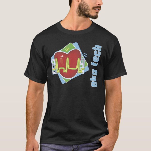 EKG Technologie T-Shirt (Vorderseite)