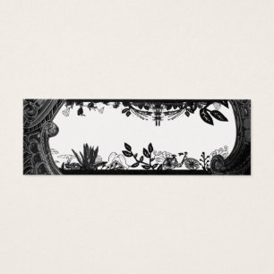 Eklektisches Schwarzes + Weiß - dünne Karte
