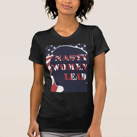 Eklig-Frau-Führung-Politisch-Plakat T-Shirt
