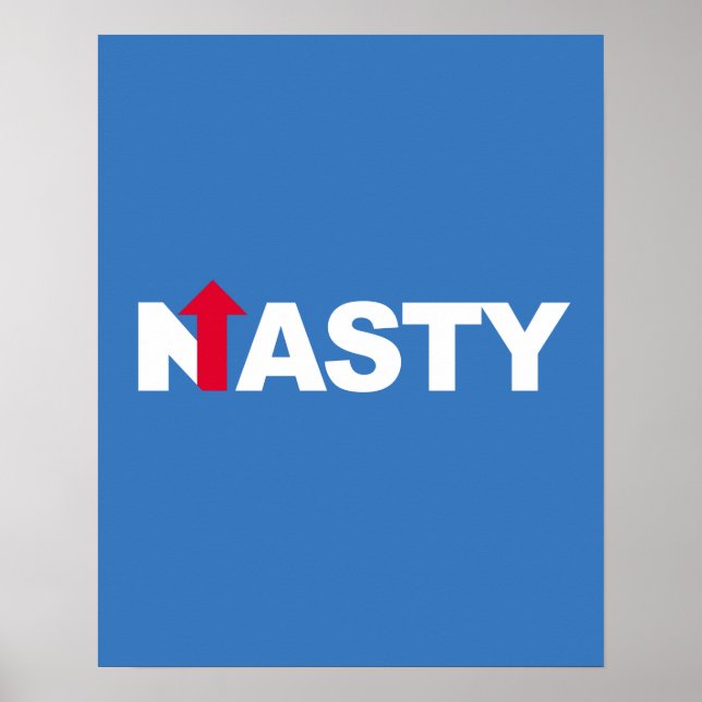 EKLIG HILLARY — Präsidentschaftswahl 2016 - whit Poster (Vorne)