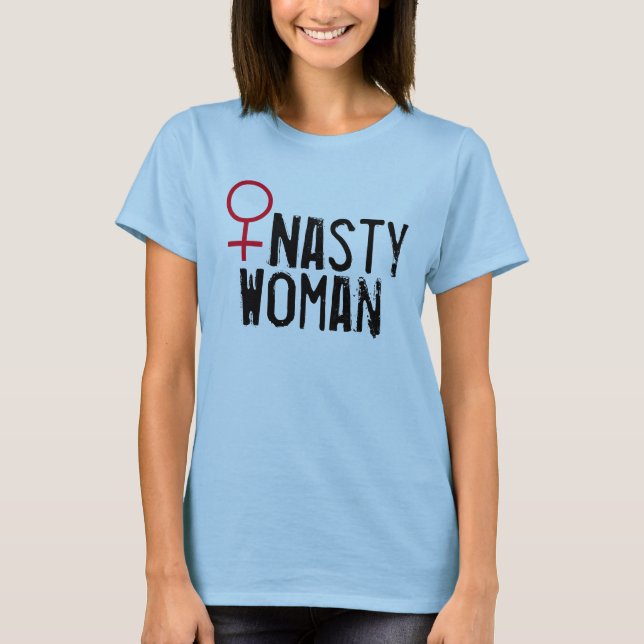 Eklige Frau T-Shirt (Vorderseite)