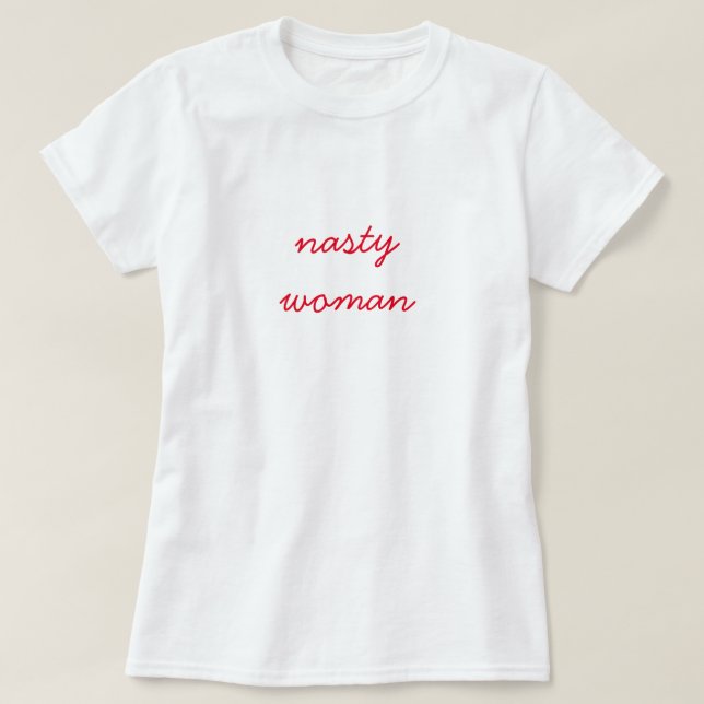 Eklige Frau T-Shirt (Design vorne)