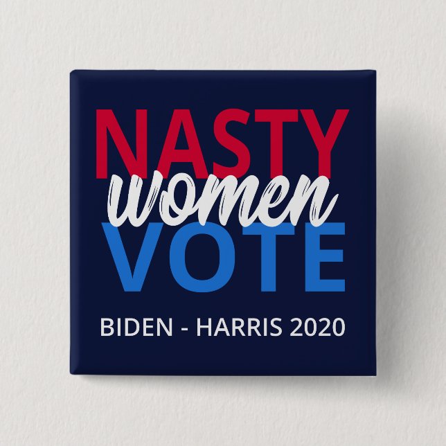 Eklige Frauen - Abstimmung II Button (Vorderseite)