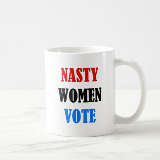 Eklige Frauen-Abstimmungs-Tasse Kaffeetasse