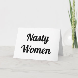 Eklige Frauen bekommen meine Stimme Karte