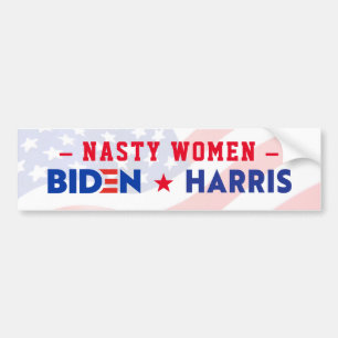 EKLIGE FRAUEN FÜR JOE BIDEN & KAMALA HARRIS 2020 AUTOAUFKLEBER