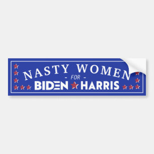 EKLIGE FRAUEN FÜR JOE BIDEN & KAMALA HARRIS 2020 AUTOAUFKLEBER