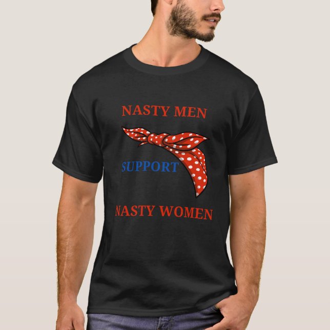 Eklige Frauen Politisch humorvoll T-Shirt (Vorderseite)