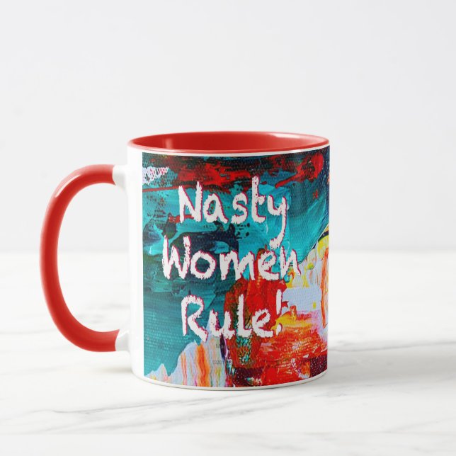 Eklige Frauen Tasse (Links)
