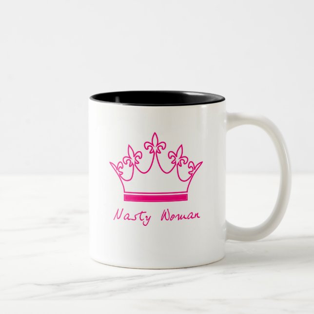Eklige Frauen-Tasse Zweifarbige Tasse (Rechts)