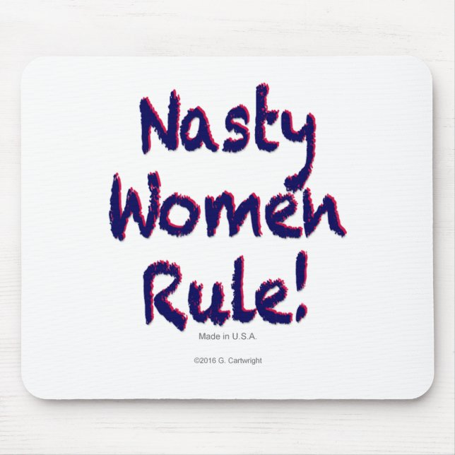 Eklige Frauenherrschaft Mousepad (Vorne)