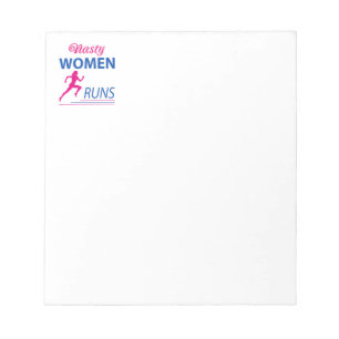 Eklige Frauenrennen Notizblock