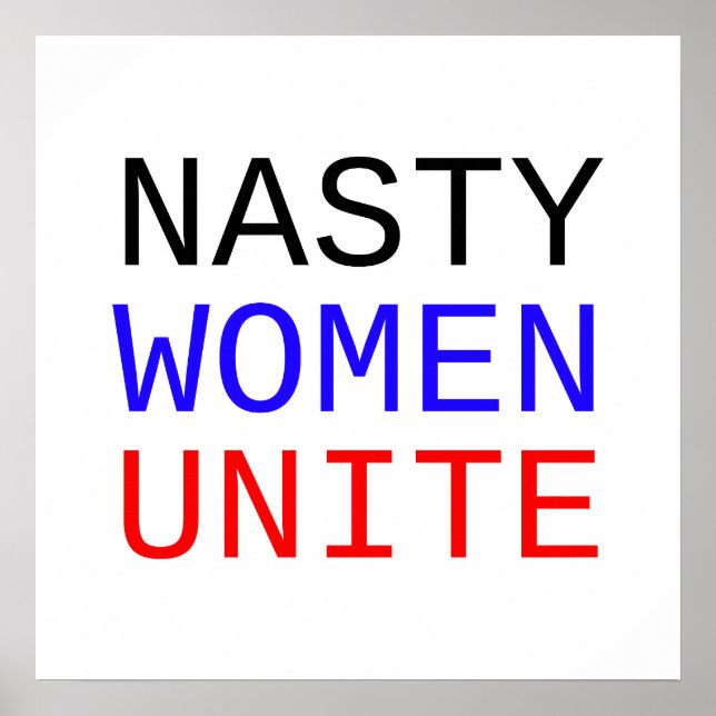 Eklige Frauenvereinigung Poster (Vorne)