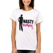 Eklige weibliche Silhouette und rosa Pussy Katzenh