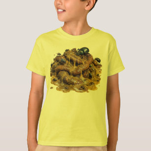 Ekliger Käferbedeckter Kothaufen T-Shirt