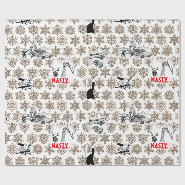 Ekliges Geschenkpapier (Flach)