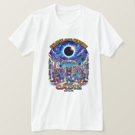 Eklipse des Jahrhunderts 2. August 2027 Cadiz-Grup T-Shirt