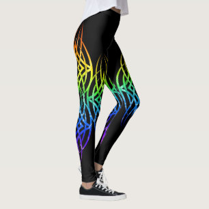 Eklipse-Dreiergruppe (Regenbogen 2) Leggings