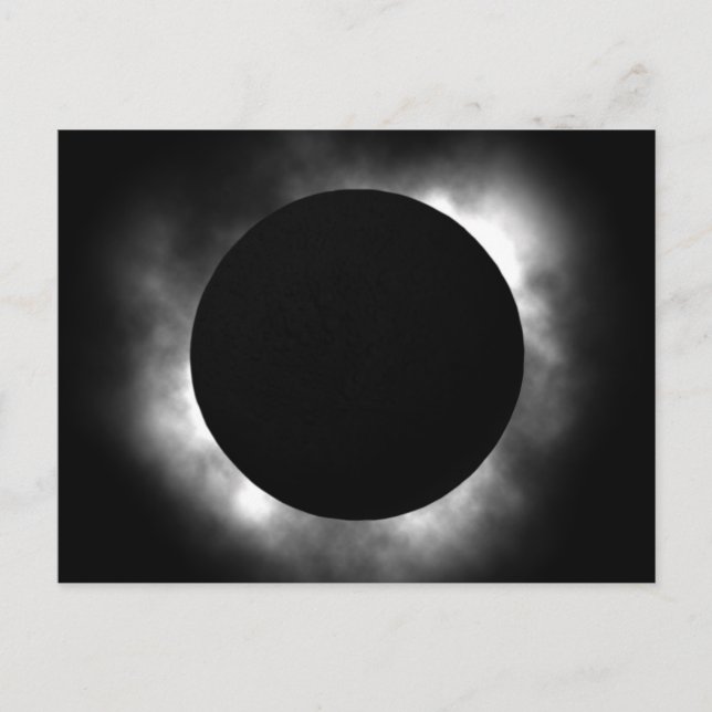 Eklipse insgesamt postkarte (Vorderseite)