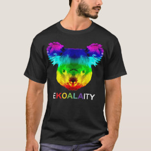 Ekoalaity Niedlich Koala Bears Gay Lgbt Rainbow Pr T-Shirt