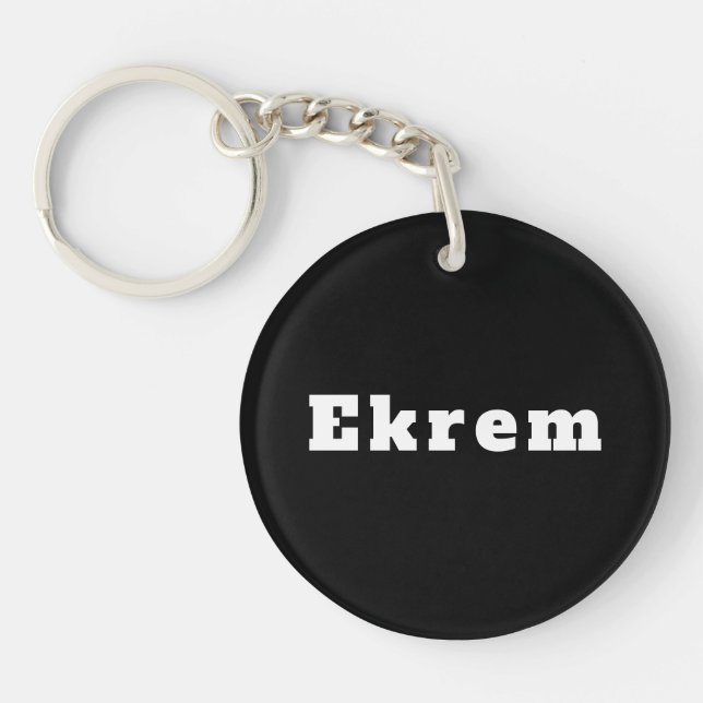 Ekrem Schlüsselanhänger (Vorderseite)