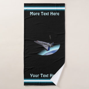 El Al Maslool Space Shuttle Badehandtuch