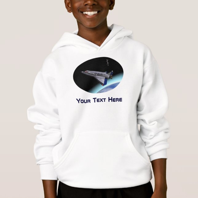 El Al Maslool Space Shuttle Hoodie (Vorderseite)