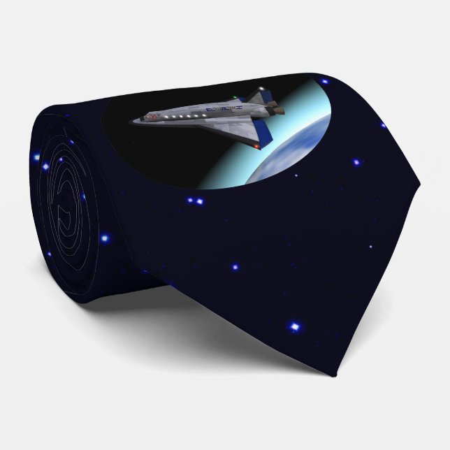 El Al Maslool Space Shuttle Krawatte (Gerollt)