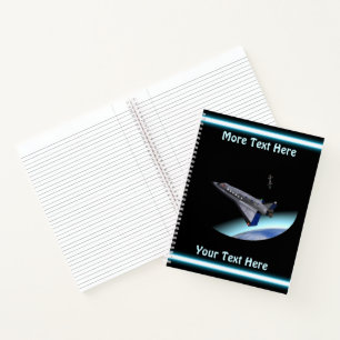 El Al Maslool Space Shuttle Notizbuch