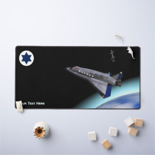El Al Maslool Space Shuttle Schreibtischunterlage