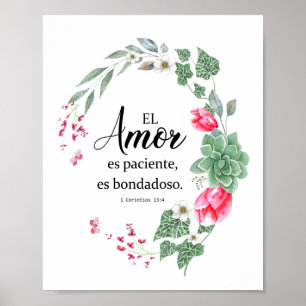 El amor es paciente Póster Poster
