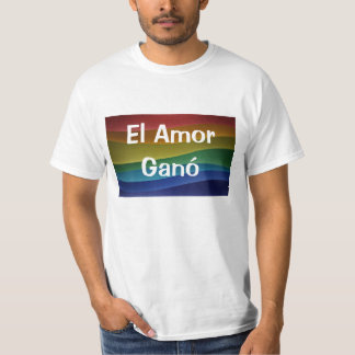 EL Amor Ganó - Männer T-Shirt
