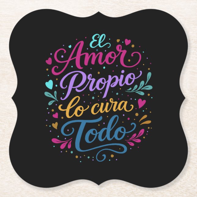 El amor propio lo cura todo untersetzer (Vorderseite)