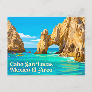 El Arco de Cabo San Lucas Mexiko Postkarte