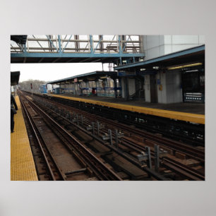 EL-Bahnstation Philadelphia Poster