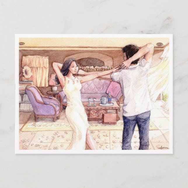 "El Bimbo" - inspiriert durch den Song "Eraserhead Postkarte (Vorderseite)