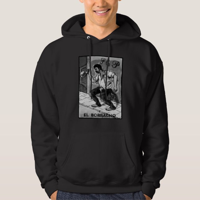 EL Borracho Hoodie (Vorderseite)