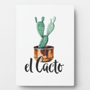 El Cactus Fotoplatte