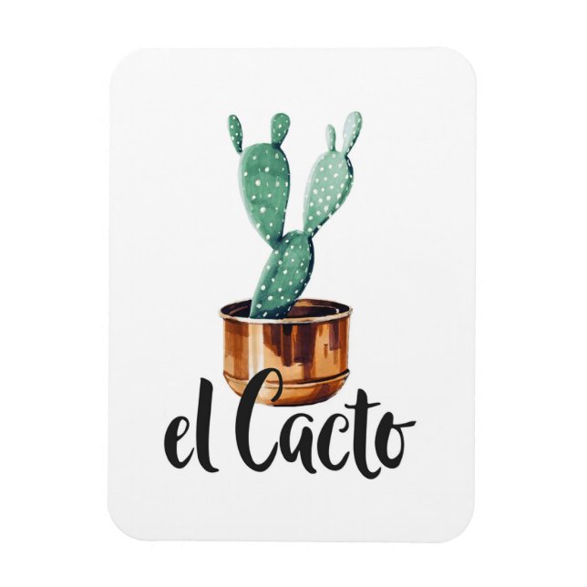 El Cactus Magnet (Vertikal)