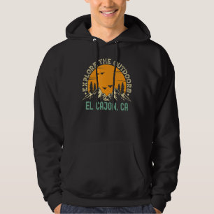 El Cajon Kalifornien erkunden die Natur Hoodie