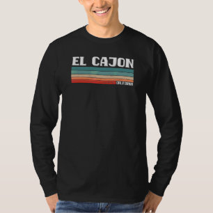 El Cajon Kalifornien Wandern Stadt Canyon Berge T-Shirt