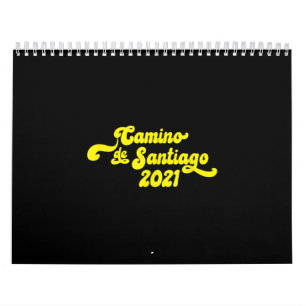El Camino de Santiago 2021 Way of St James Wandern Kalender