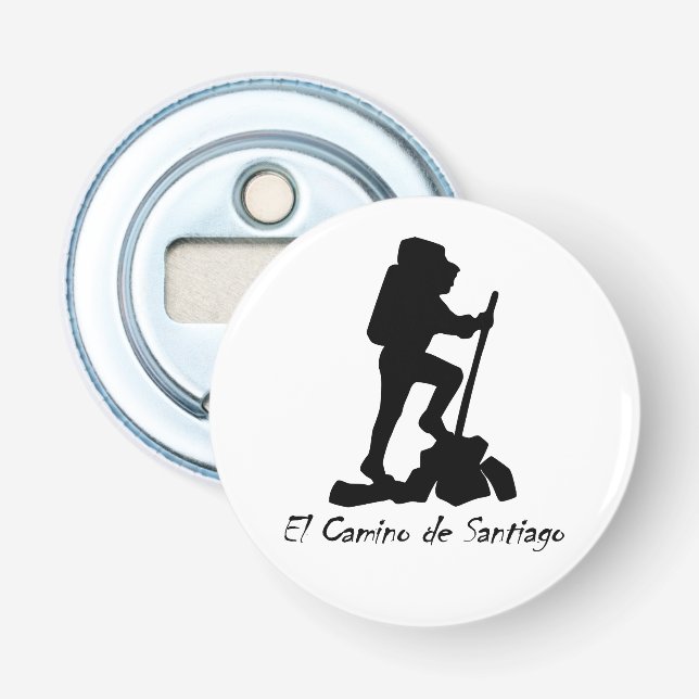 El Camino de Santiago - Bucket List Hip Flaschenöffner (Vorderseite)