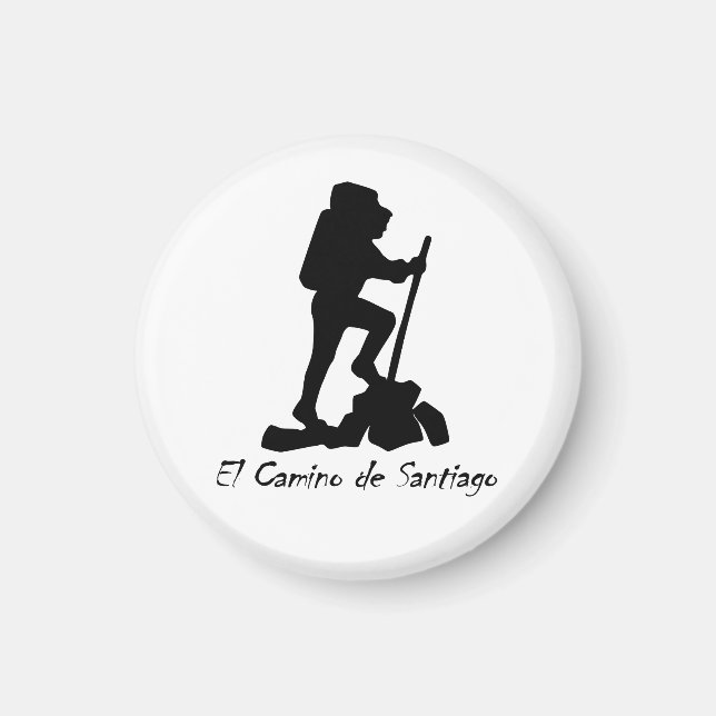 El Camino de Santiago - Bucket List Hip Magnet (Vorne)