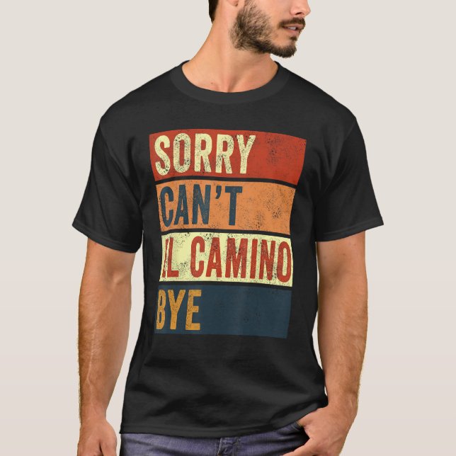 El Camino de Santiago Compostela Spanien Way of St T-Shirt (Vorderseite)